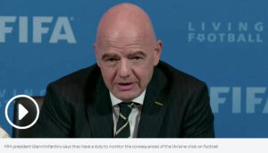 FIFA PRESIDENT. GIANNI INFANTINO