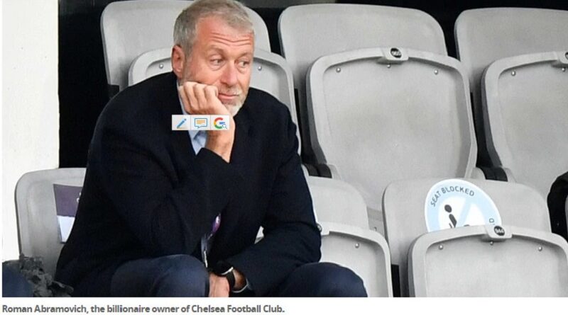 Abramovich Confirms That Chelsea is For Sale