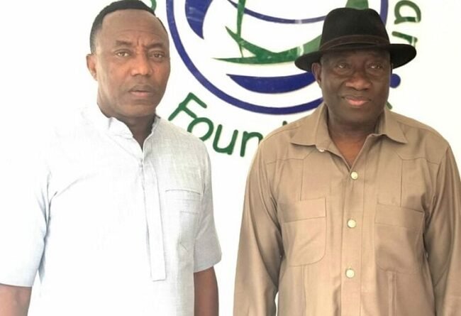 Jonathan Set to Meet Tinubu Over Nnamdi Kanu’s Detention, Says Sowore