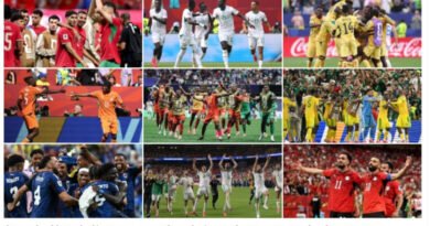 Full Fixtures as Nine African Nations Make FIFA World Cup Round of 32