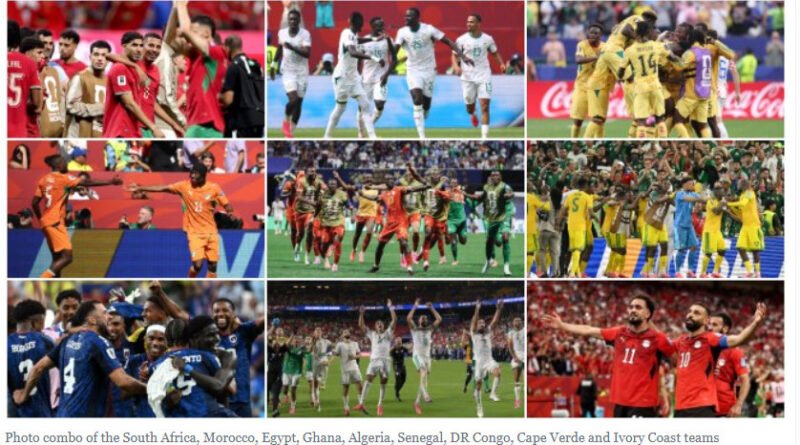 Full Fixtures as Nine African Nations Make FIFA World Cup Round of 32